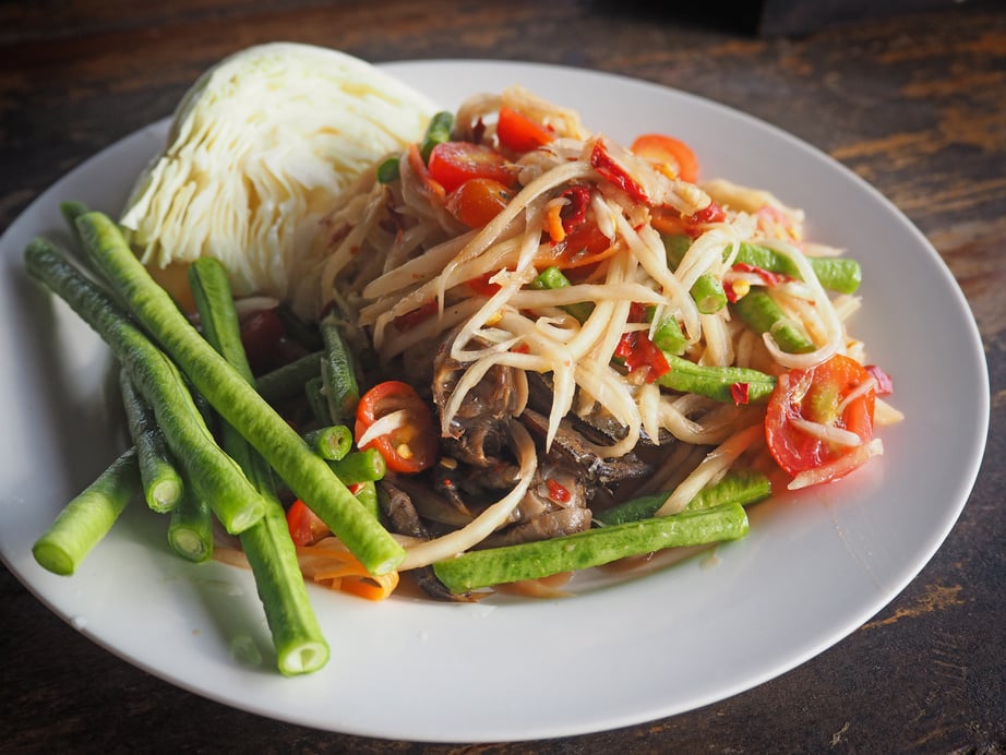 Papaya salad